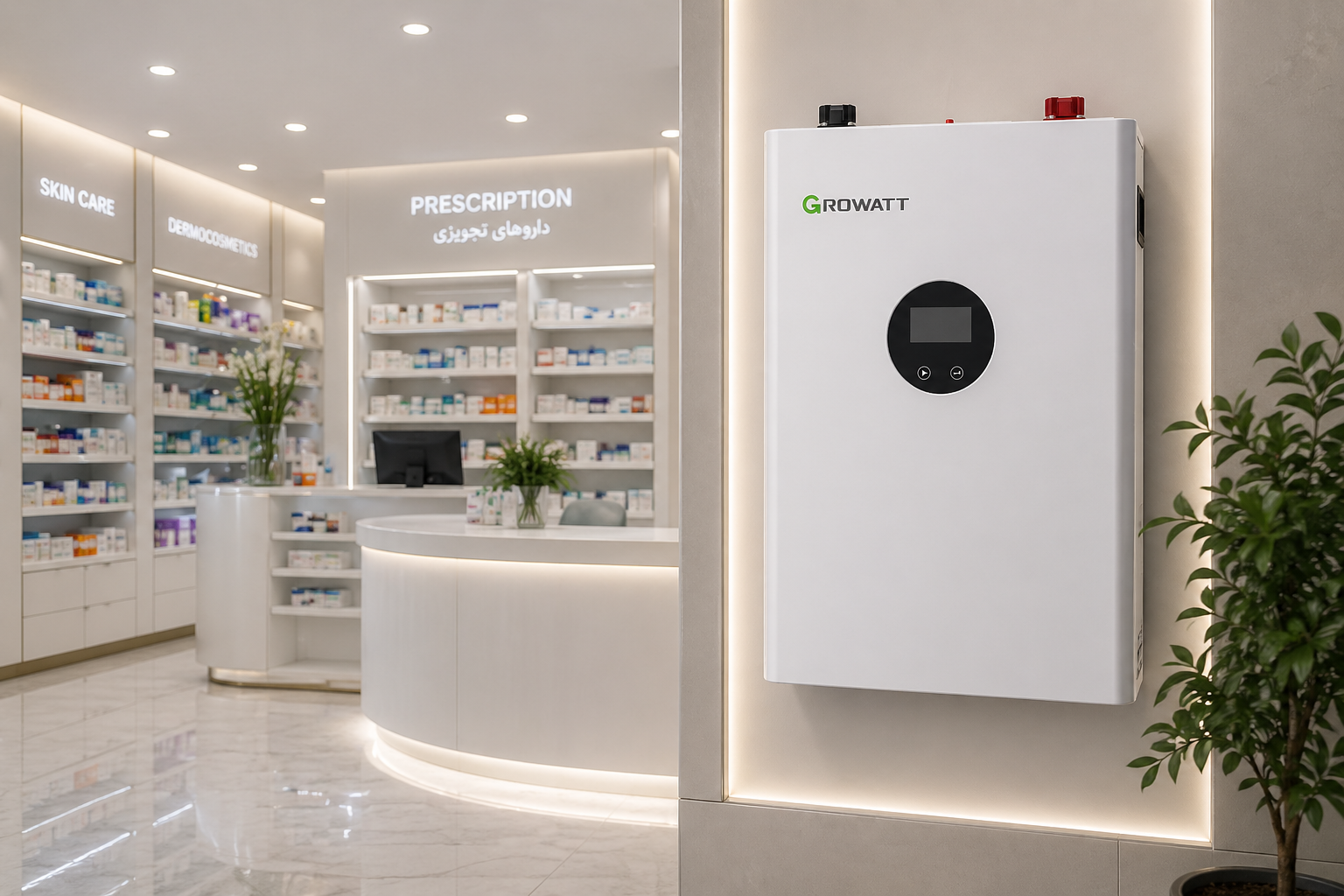 باتری لیتیوم فسفات Growatt HOPE 5.0LW-B1