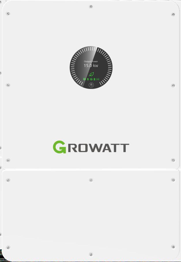 اینورتر هیبریدی سه‌فاز گرووات مدل  WIT 4-15K-HU