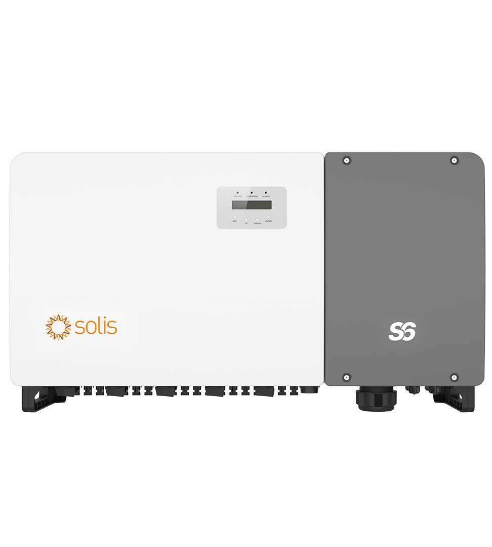 اینورتر خورشیدی Solis آنگرید 125 کیلووات سه فاز مدل S6-GC125K-US