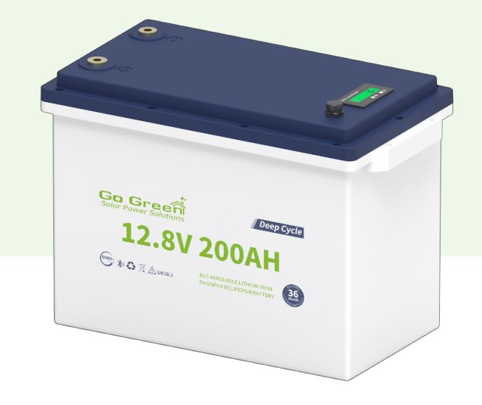 باتری لیتیوم فسفات آهن 12 ولت 200 آمپر گوگرین مدل 12.8V-200AH