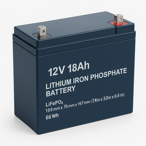 باتری لیتیوم آهن فسفات (LiFePO4) 12V 18Ah