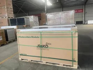 فروش پنل خورشیدی 620 وات جینکو به صورت پالت مدل Jinko Solar 620w model 66HL4M