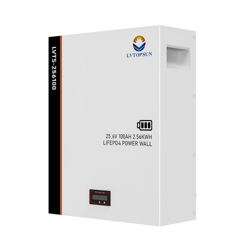 باتری  لیتیومی 24 ولت 100 امپر برند ال وی تاپ سان مدل LVTS-256100