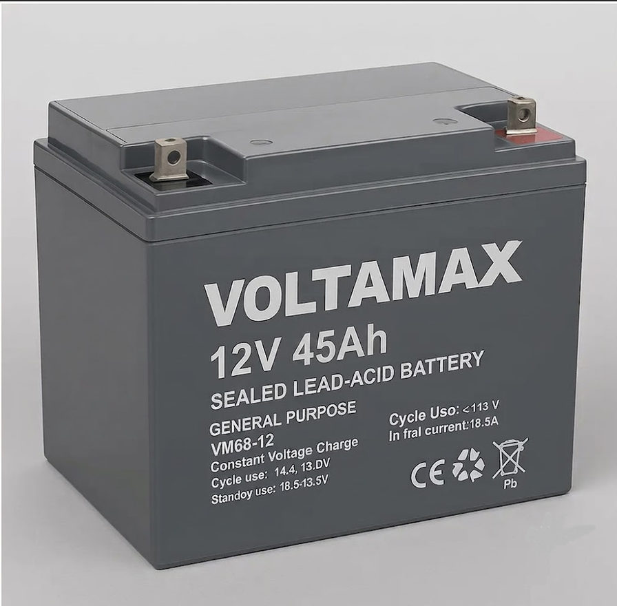 باتری لیتیوم فسفات 12V 45Ah | جایگزین مطمئن باتری سرب‌اسید