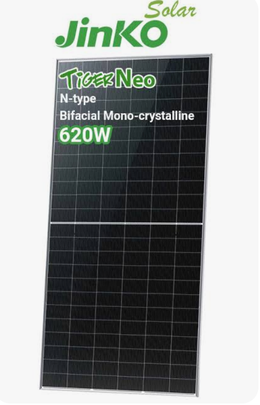 پنل خورشیدی ۶۲۰ وات جینکو N-Type