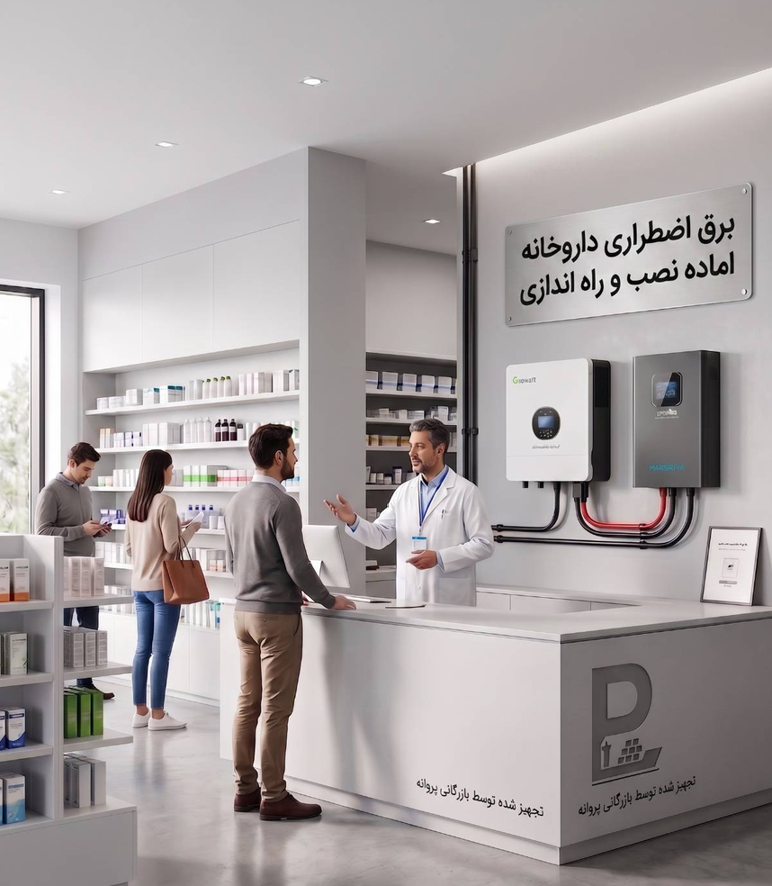 یو پی اس ups مخصوص  داروخانه