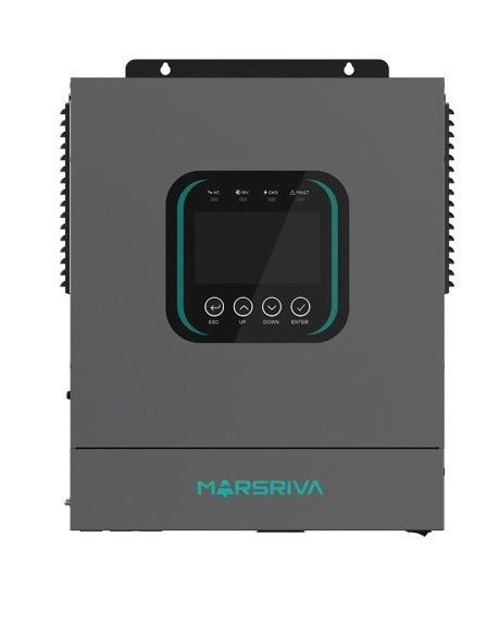 اینورتر هیبرید 6.5 کیلووات marsriva مدل MR-SPF6.5K-LP1-TL54E