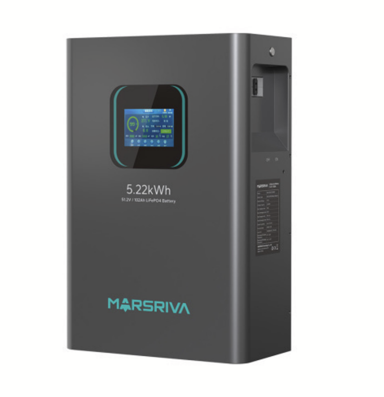 باتری لیتیومفسفاتآهن مارسریوا 5.22 کیلوواتساعت مدل MR-LFP48-100-WMD