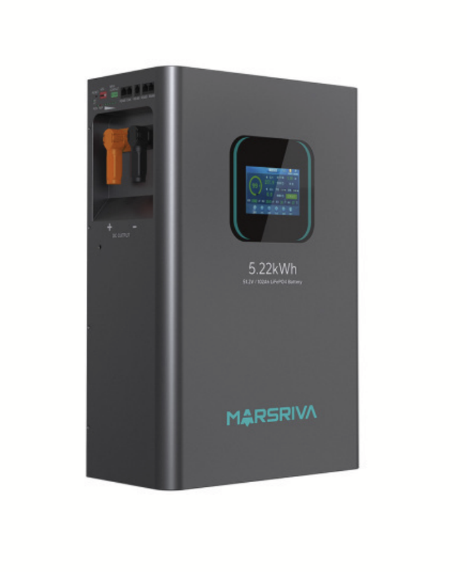 باتری لیتیومفسفاتآهن مارسریوا 5.22 کیلوواتساعت مدل MR-LFP48-100-WMD