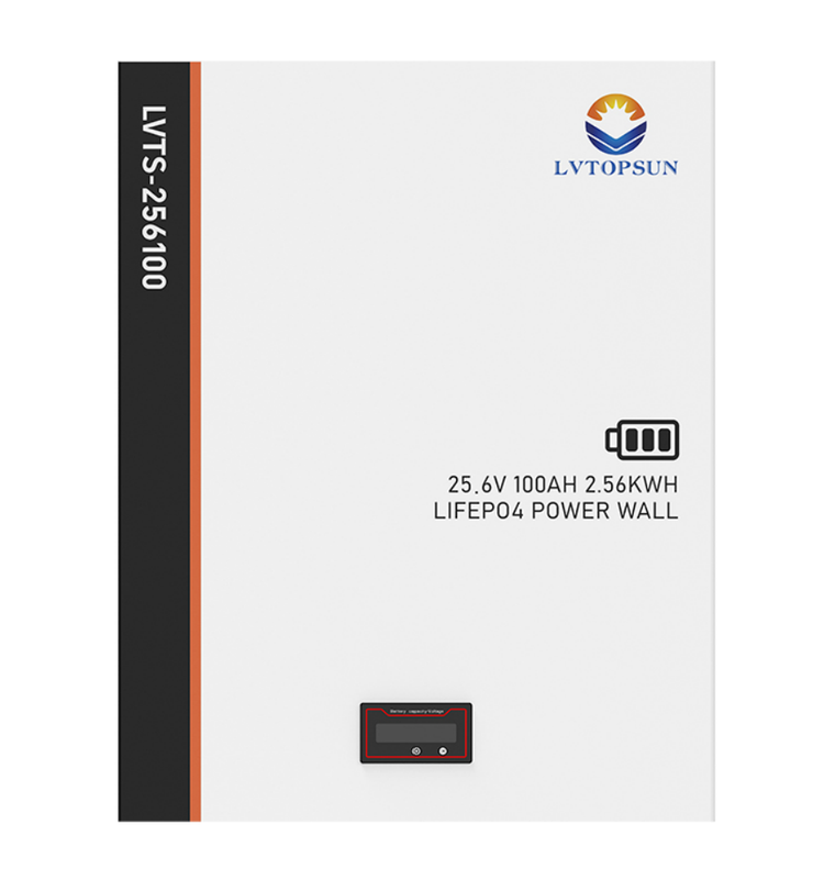 باتری لیتیومی 24 ولت 100 امپر برند ال وی تاپ سان مدل LVTS-256100