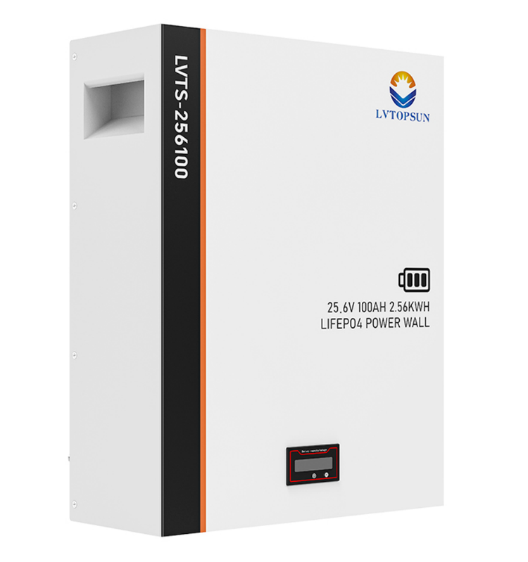 باتری لیتیومی 24 ولت 100 امپر برند ال وی تاپ سان مدل LVTS-256100