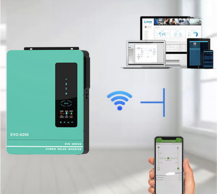 سانورتر 6.2KW و 48V مدل SCI-EVO-6200 برند Anern