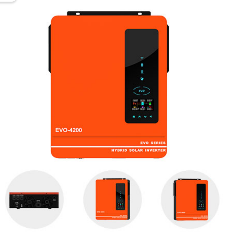 سانورتر 4200 وات، 24 ولت MPPT برند Anern مدل SCI-EVO-4200