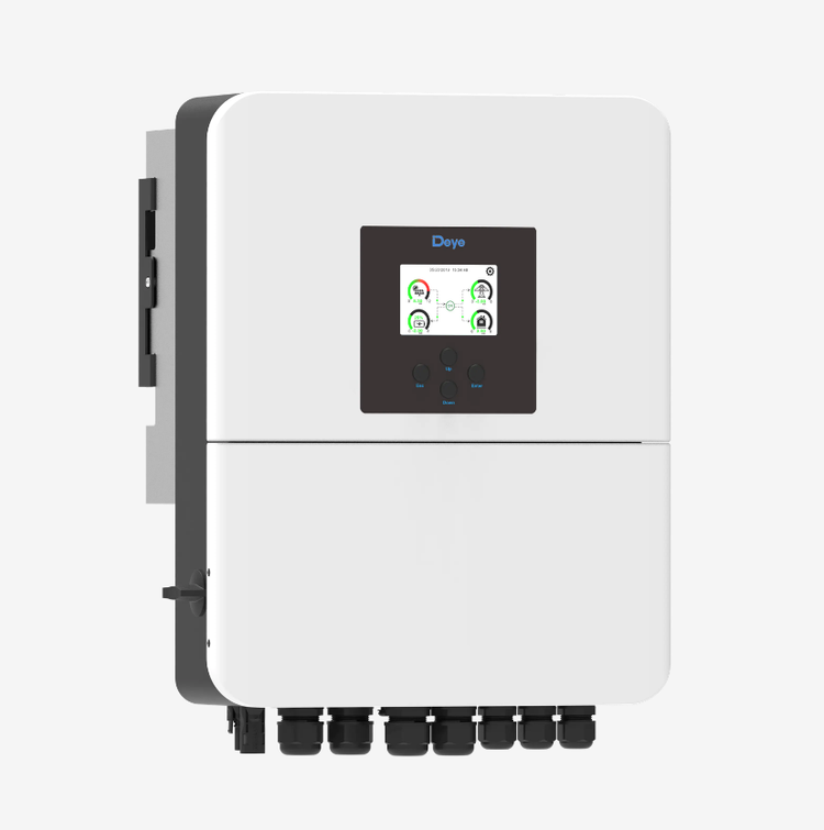 اینورتر خورشیدی Deye هیبرید 5 کیلووات تک فاز مدل SUN-5K-SG04LP1-EU