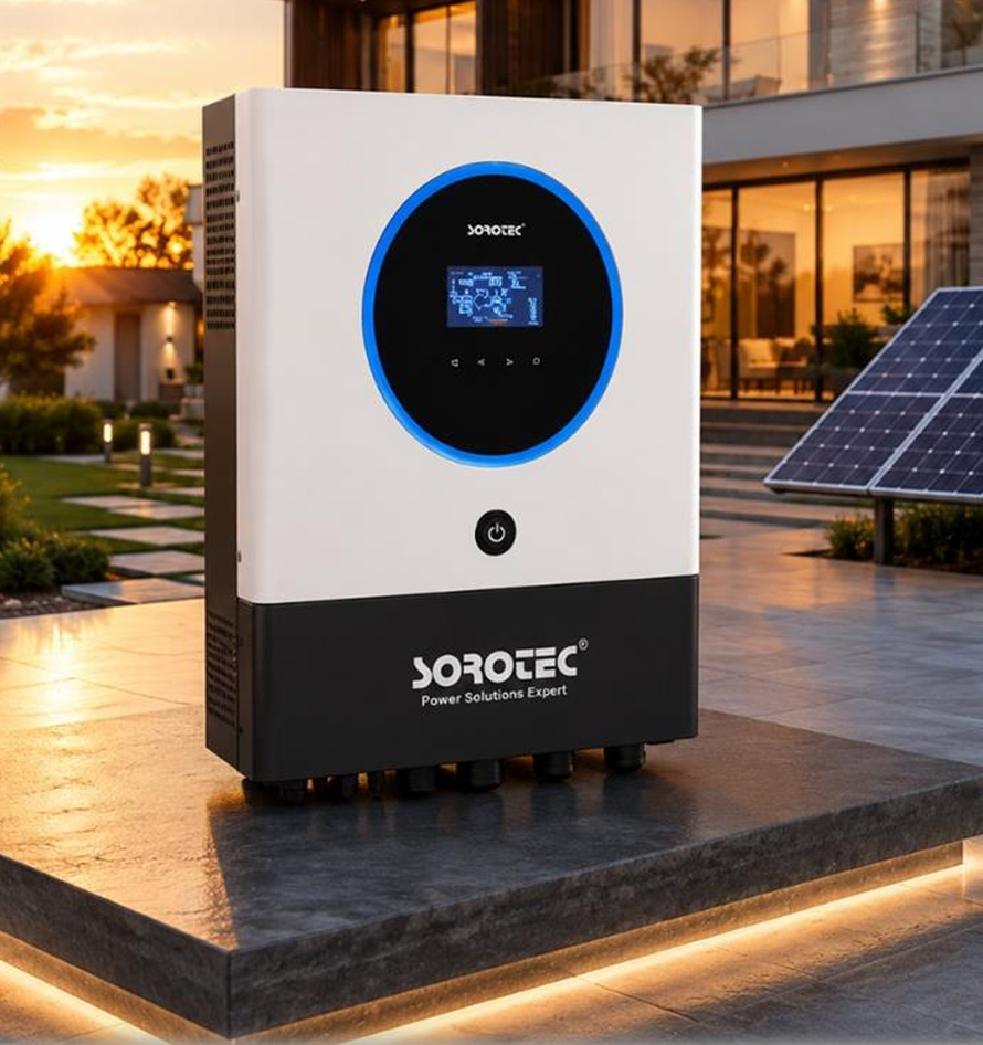 اینورتر هیبرید خورشیدی Sorotec ظرفیت ۶ کیلووات