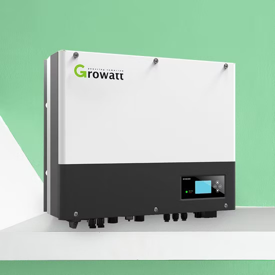 اینورتر تک فاز هیبریدی خورشیدی Growatt ظرفیت ۵ کیلووات مدل SPH5000TL BL-UP