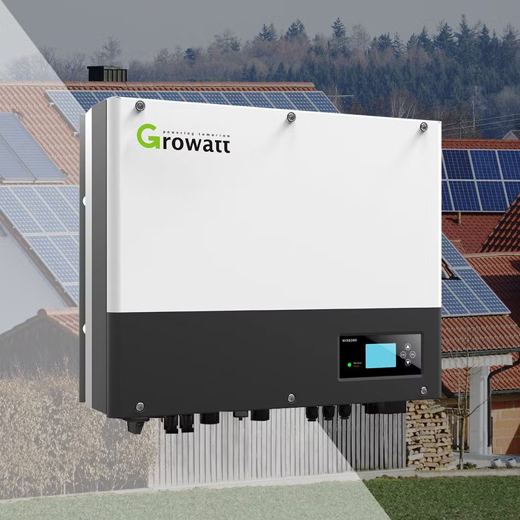 اینورتر تک فاز هیبریدی 6 کیلووات Growatt مدل SPH6000TL BL-UP