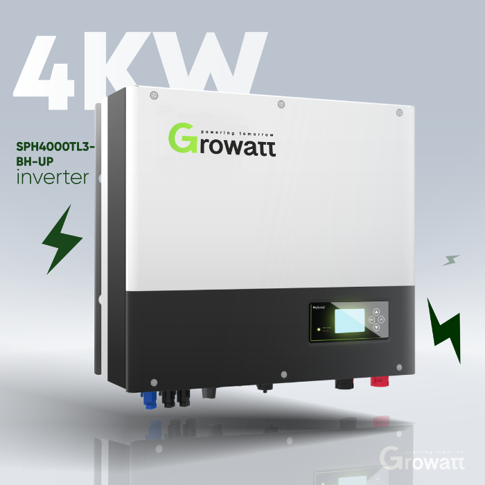 اینورتر سه فاز هیبریدی 4 کیلووات Growatt مدل SPH4000TL3BH
