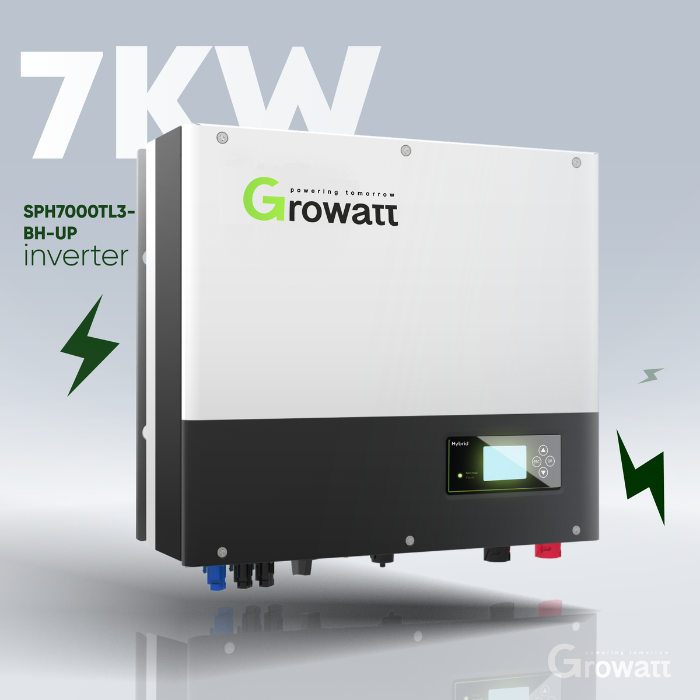 اینورتر سه فاز هیبریدی 7 کیلووات Growatt مدل SPH7000TL3BH