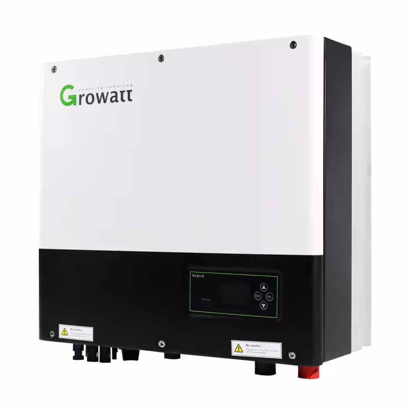 اینورتر سه فاز هیبریدی 10 کیلووات Growatt مدل SPH10000TL3BH