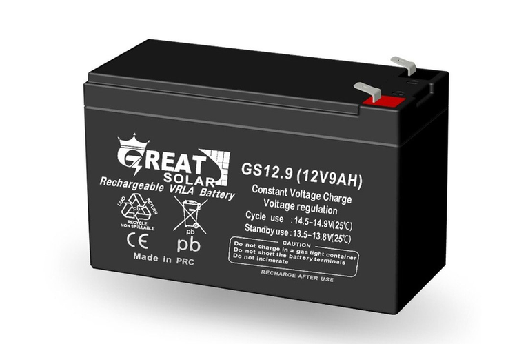 باتری 12ups ولت 9 آمپر گریت سولار Great Solar