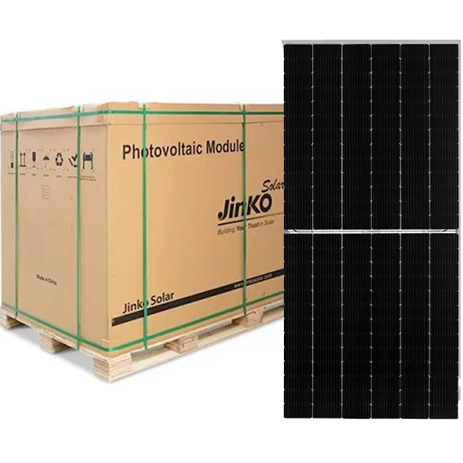 فروش پنل خورشیدی725 وات جینکو به صورت پالت Jinko Solar 725w